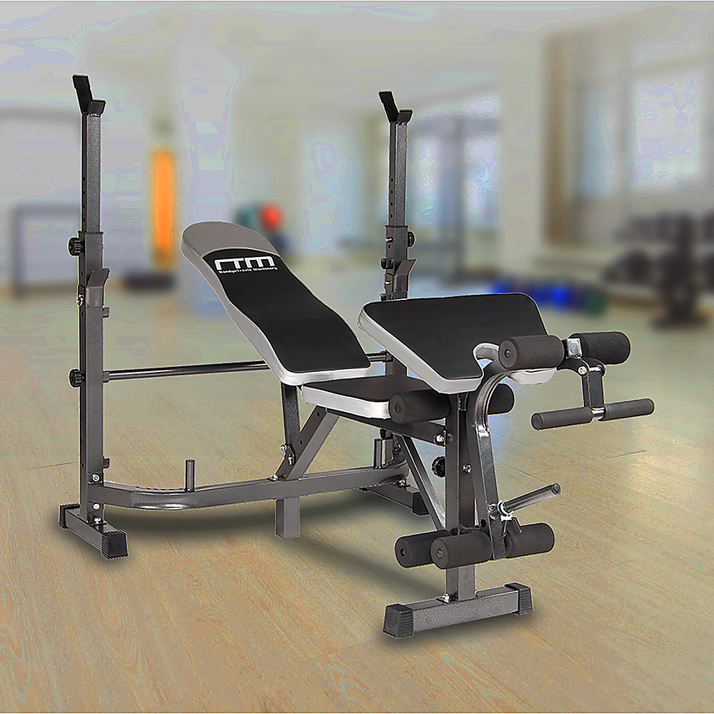 Multi Station Home Gym Weight Bench Press Leg Equipment Set Fitness Exercise Does not apply