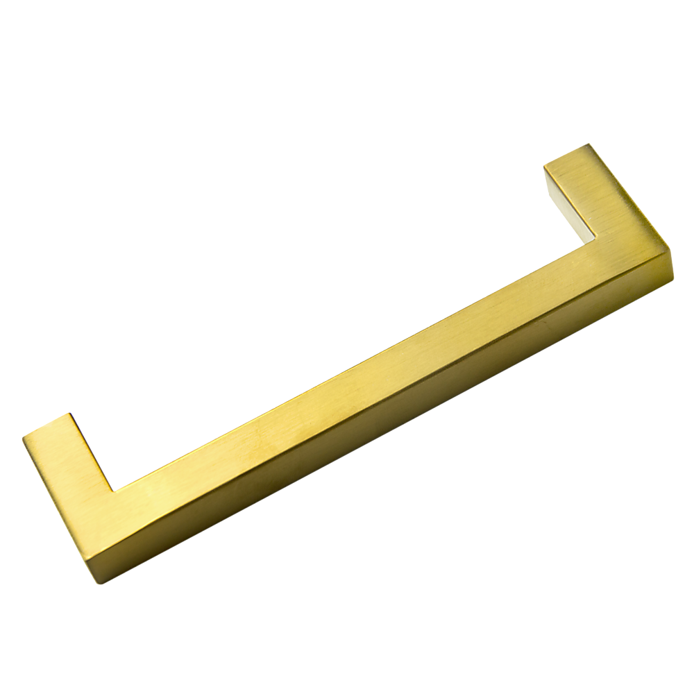 15x Brushed Brass Drawer Pulls Kitchen Cabinet Handles - Gold Finish 128mm Does not apply