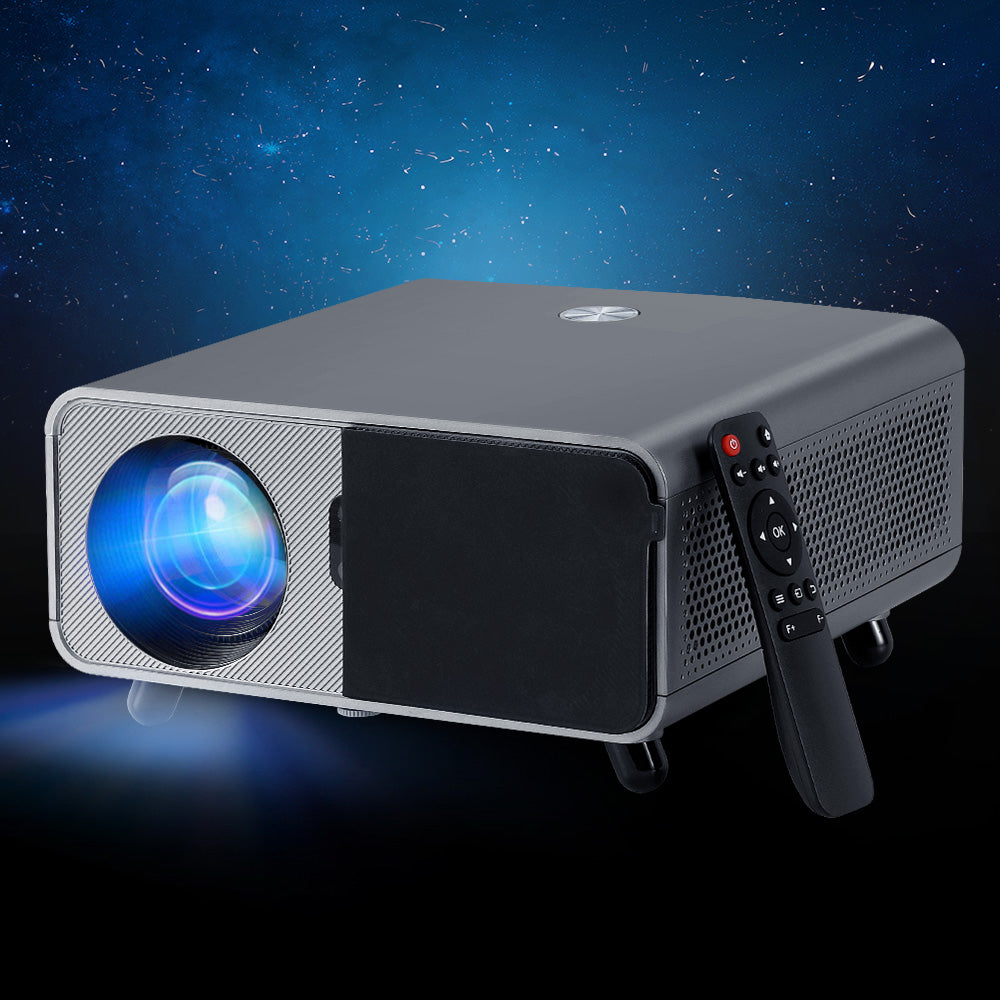 Devanti 2.4G/5G Wifi Video Projector 4K 1080P Home Cinema Screen Cast HDMI Devanti