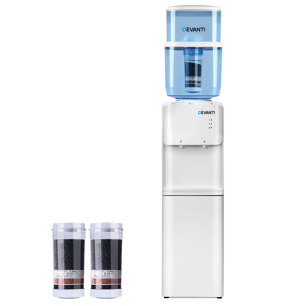 Devanti 22L Water Cooler Dispenser Hot Cold Taps Purifier Filter Replacement freeshipping - Awezingly