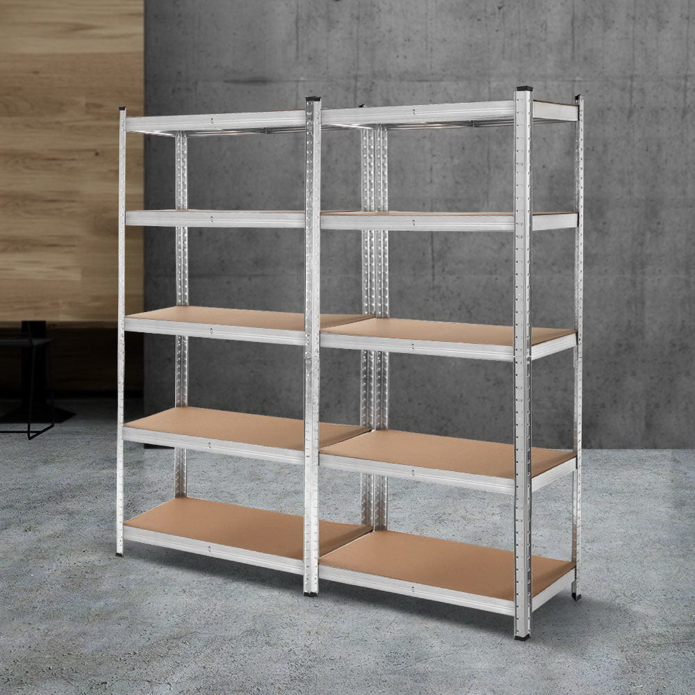 Giants 2x1.8M Warehouse Shelving Rack Racking Garage Metal Storage Shelves freeshipping - Awezingly