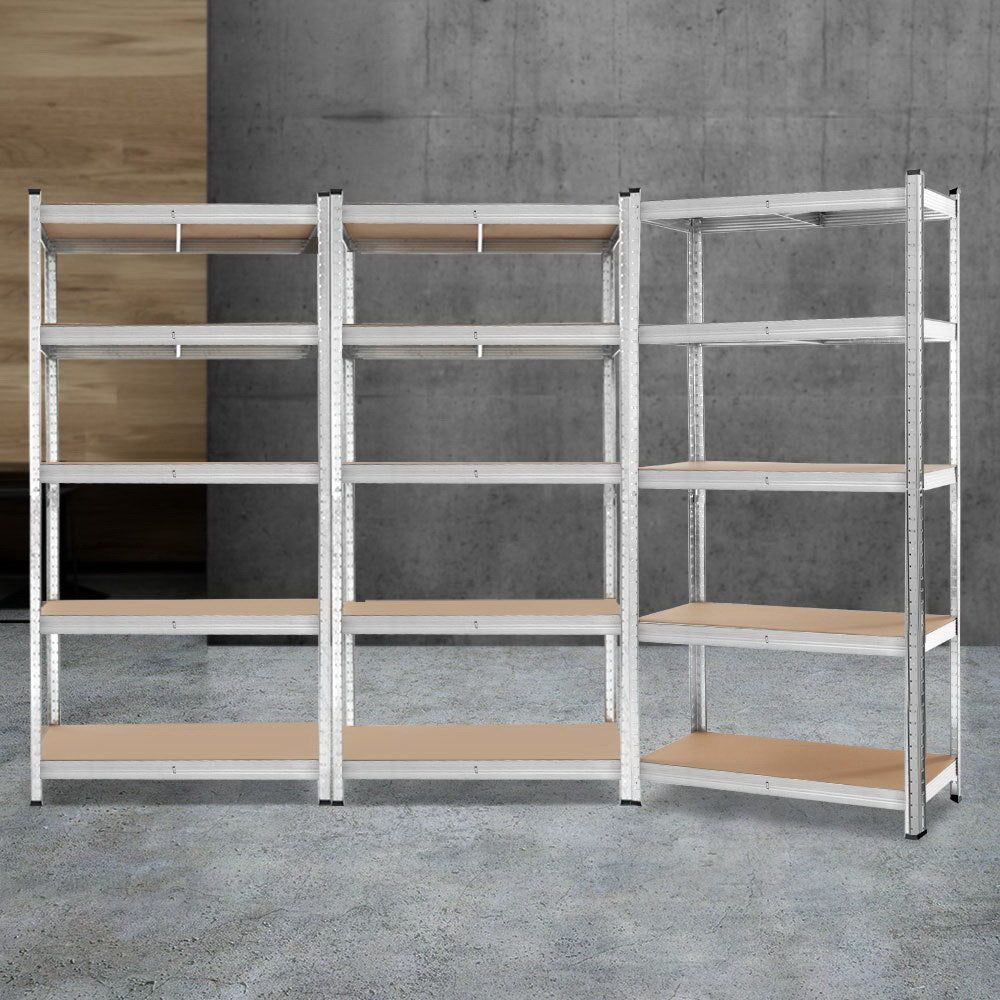 Giants 3x1.8M Warehouse Shelving Rack Racking Garage Metal Storage Shelves freeshipping - Awezingly