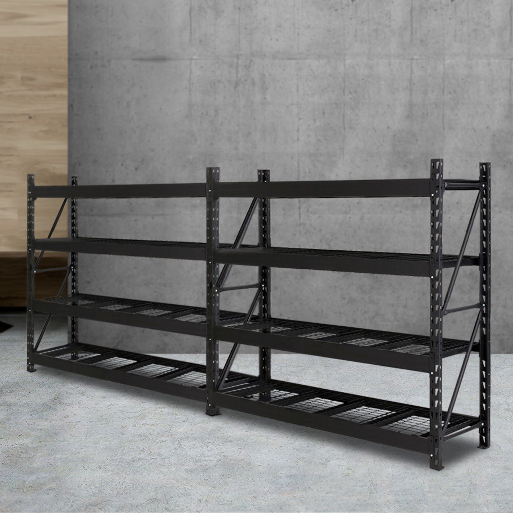 Giantz 4MX2M Garage Shelving Warehouse Rack Pallet Racking Storage Steel Giantz