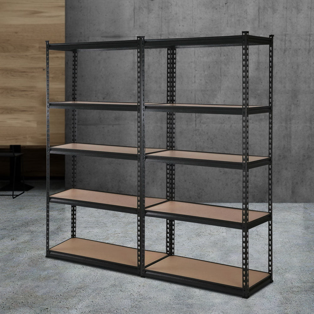 2x0.7M Warehouse Shelving Racking Storage Garage Steel Metal Shelves Rack freeshipping - Awezingly