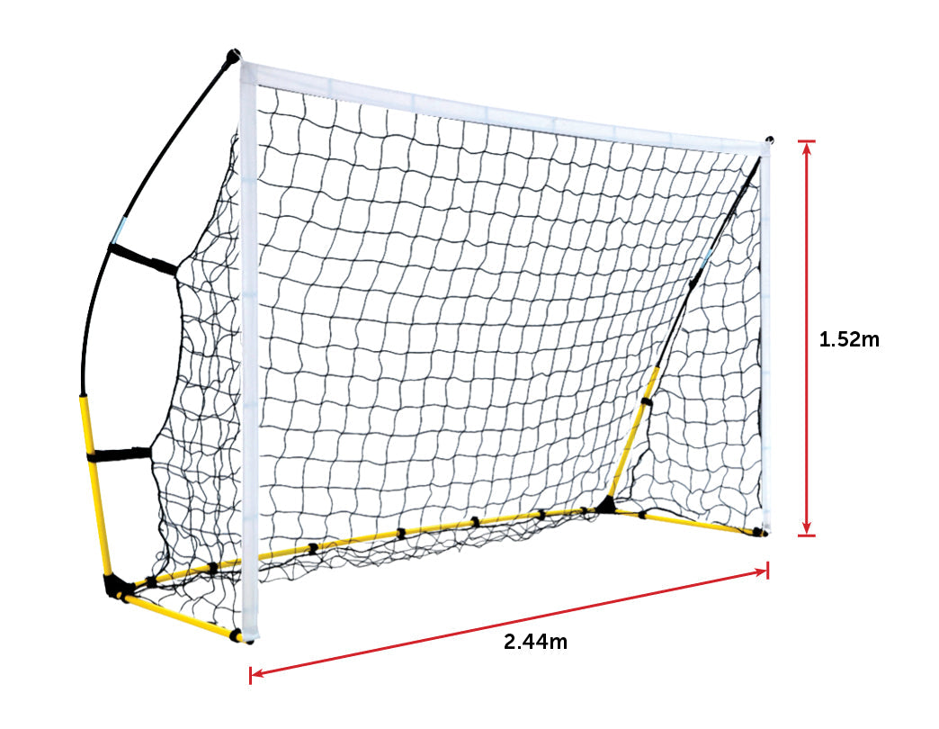 8' x 5' Soccer Football Goal Foot Portable Net Quick Set Up Does not apply
