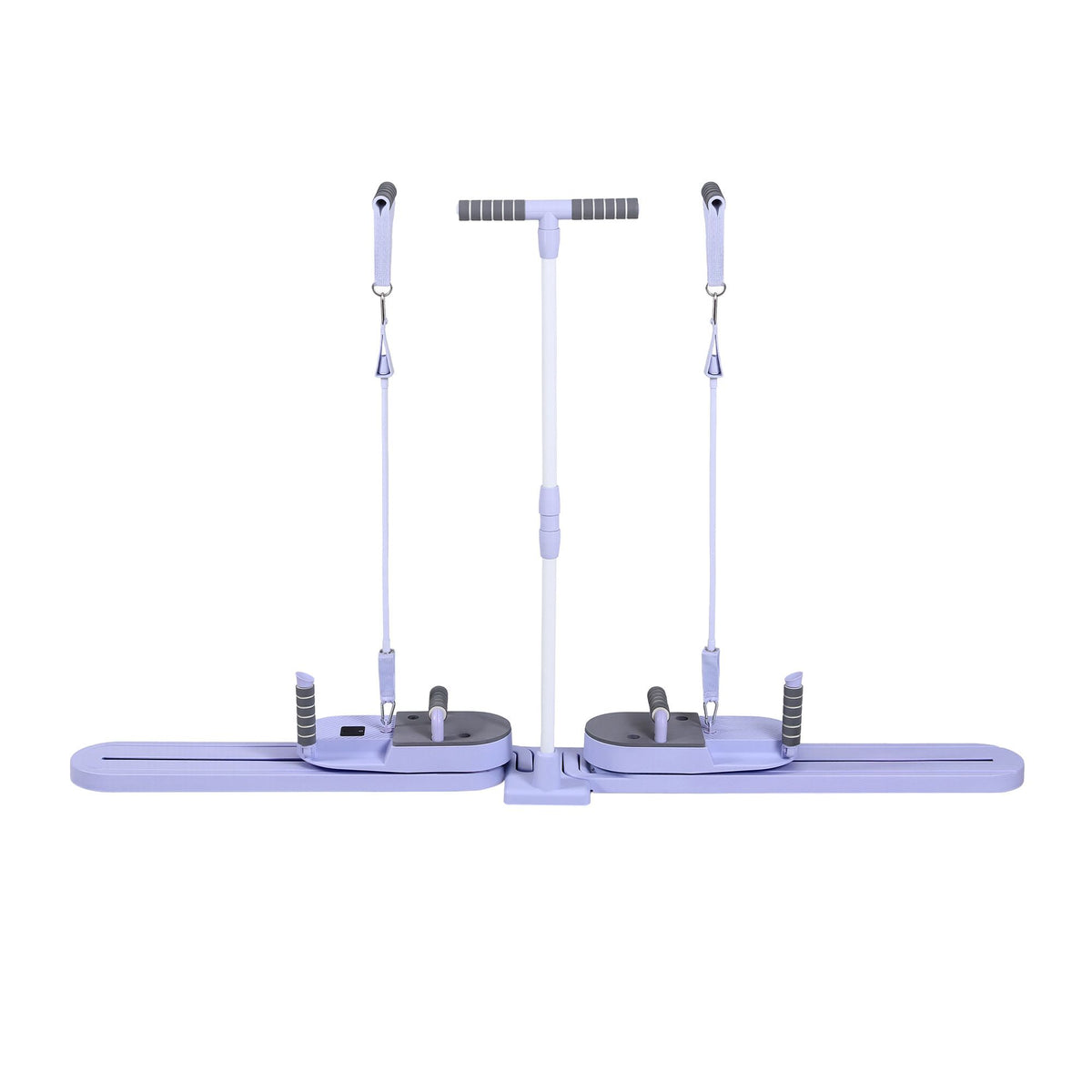 Everfit Abdominal Trainer Machine Core Glider Split Home Gym Equipment Purple Awezingly