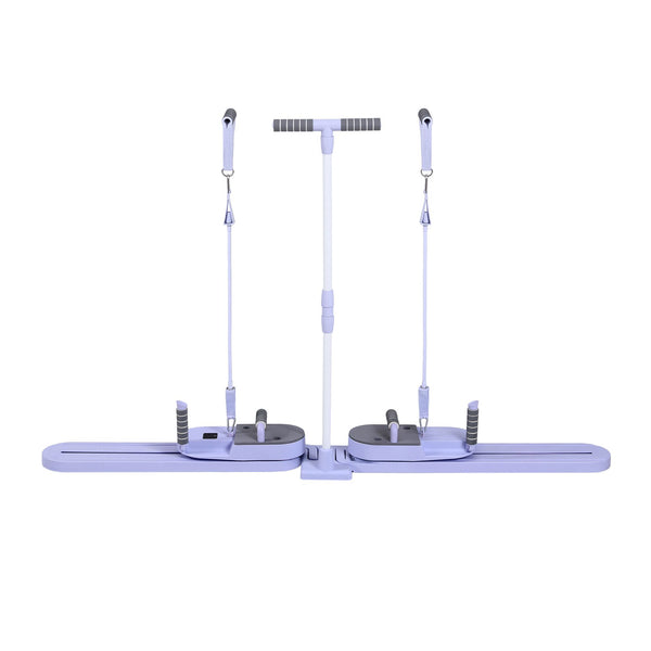 Everfit Abdominal Trainer Machine Core Glider Split Home Gym Equipment Purple Awezingly