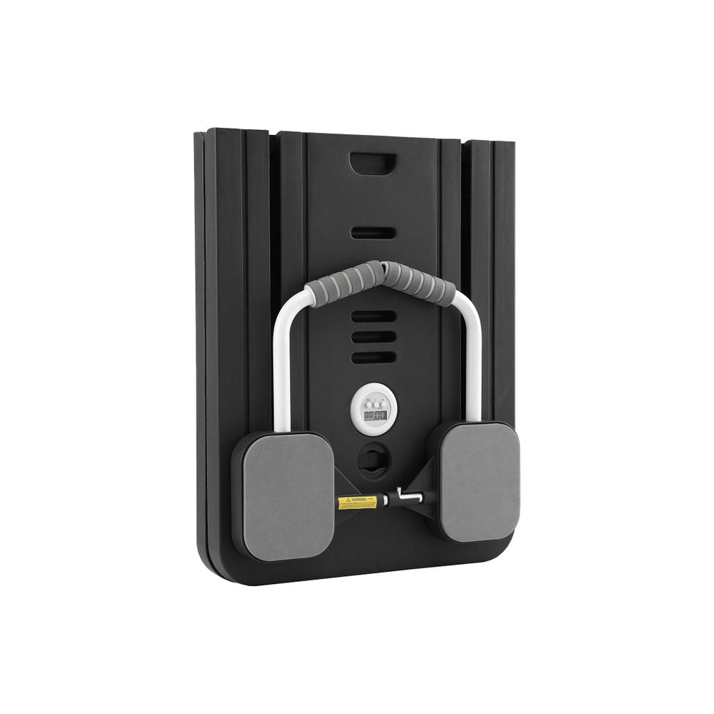 Everfit Pilates Reformer Abdominal Exercise Board Push Up Set Fitness Black Everfit