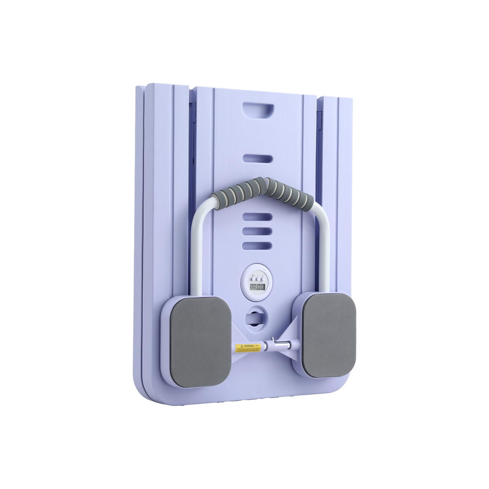 Everfit Pilates Reformer Abdominal Exercise Board Push Up Set Fitness Purple Everfit