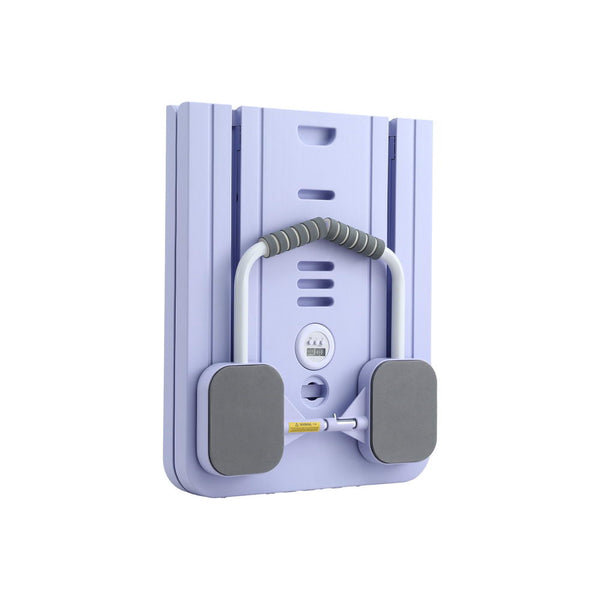 Everfit Pilates Reformer Abdominal Exercise Board Push Up Set Fitness Purple Everfit