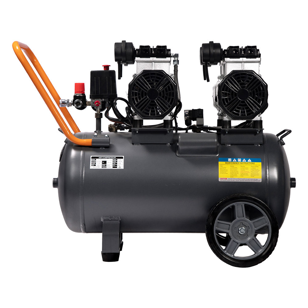 Giantz 50L Air Compressor 200L/min 3.0HP Oil-Free Quiet Electric Portable Air Inflator Giantz