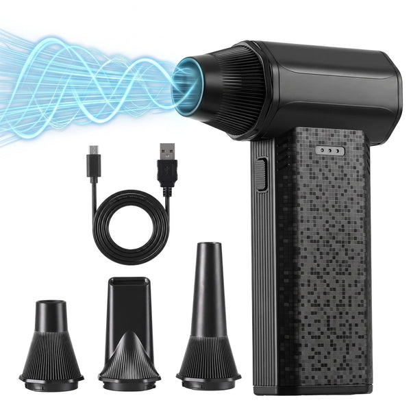 GIANTZ Electric Air Duster 202g 110000RPM Blower for Car Keyboard Outdoor Awezingly