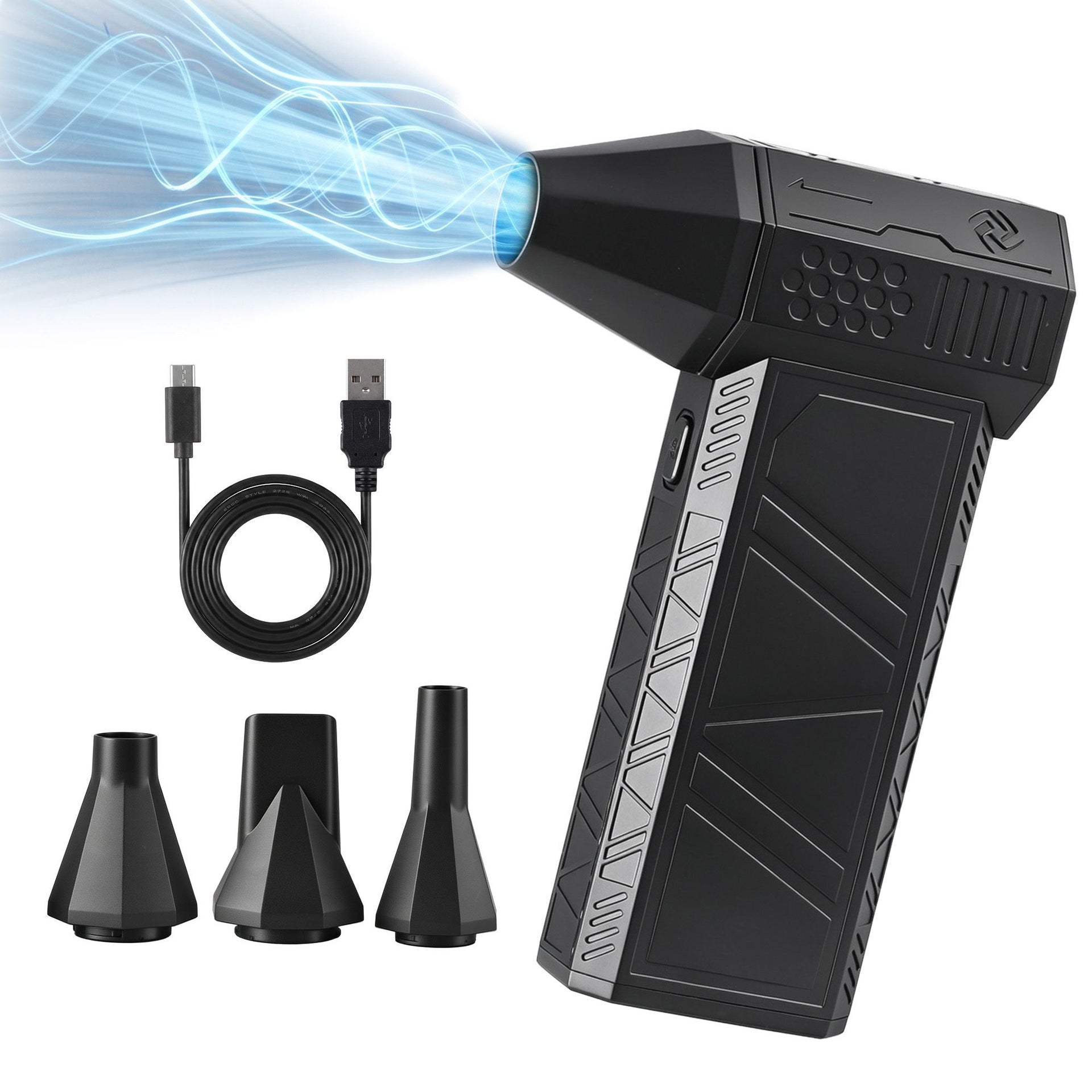 GIANTZ Electric Air Duster 7H Long Runtime Mini Blower for Keyboard PC Cleaning Awezingly