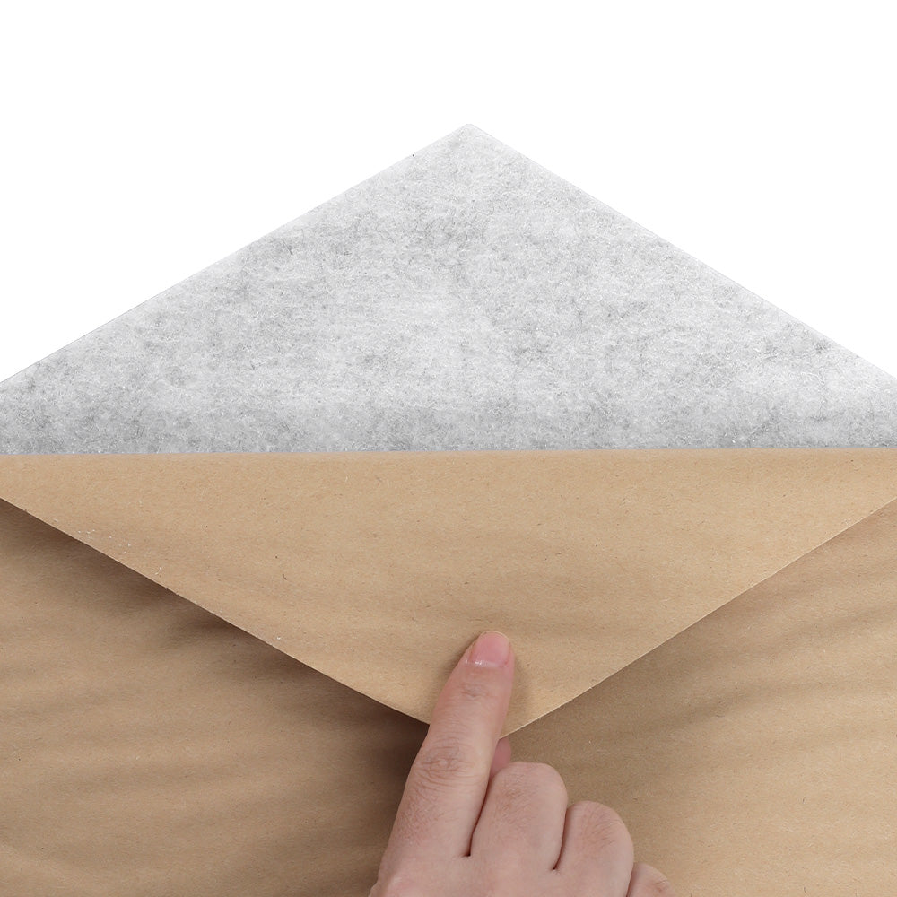 Alpha Acoustic Foam 12pcs 35x30x0.9cm Soundproof Absorption Panel Adhesive Grey Alpha