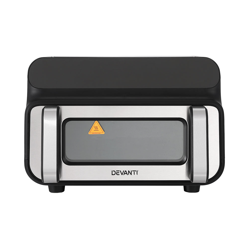 Devanti Air Fryer 10L LCD Kitchen Oven Devanti