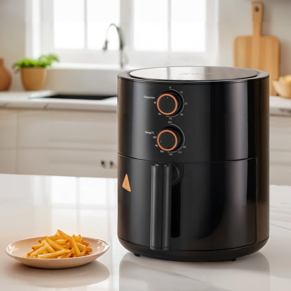 Devanti 4L Air Fryer Knob Control 1500W Devanti