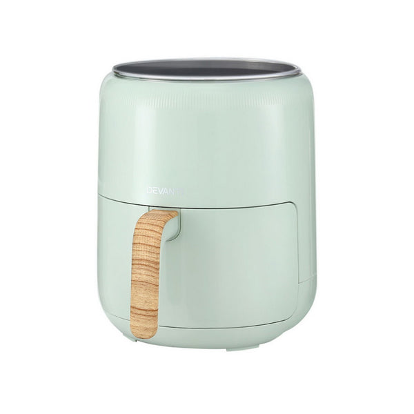 Devanti 5L Air Fryer Touch Control 1700W Green Awezingly