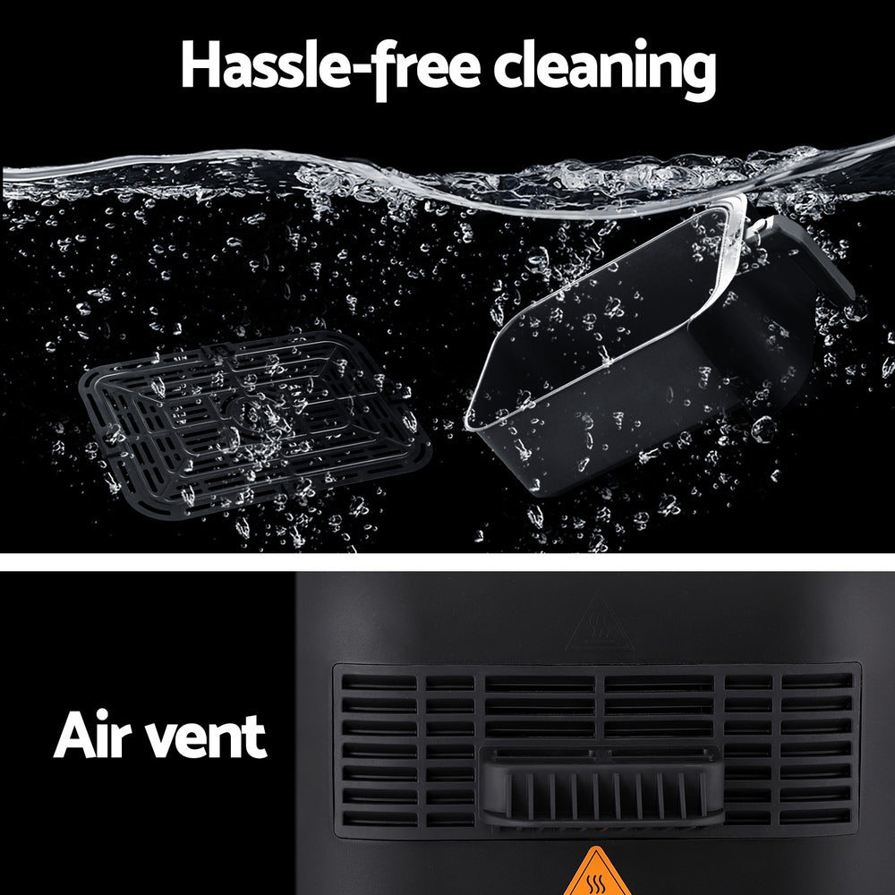 Devanti Air Fryer 8L LCD Fryers Devanti