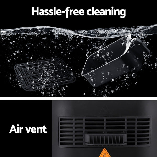 Devanti Air Fryer 8L LCD Fryers Devanti