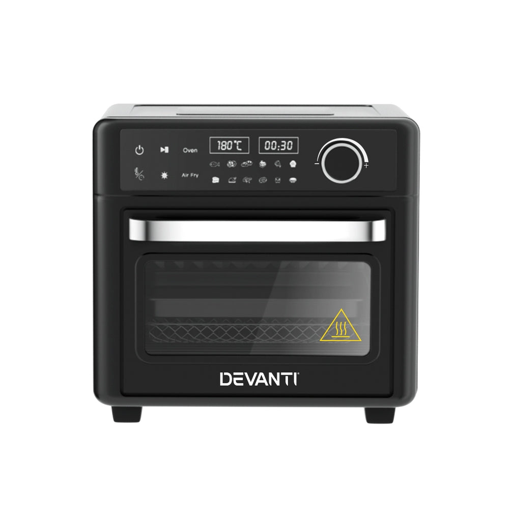 Devanti Air Fryer 15L LCD Fryers Oven Devanti