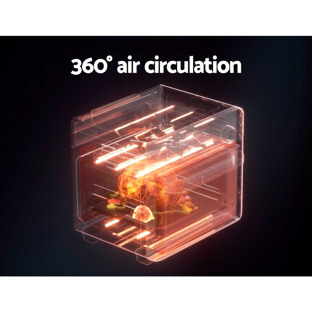 Devanti Air Fryer 15L LCD Fryers Oven Devanti