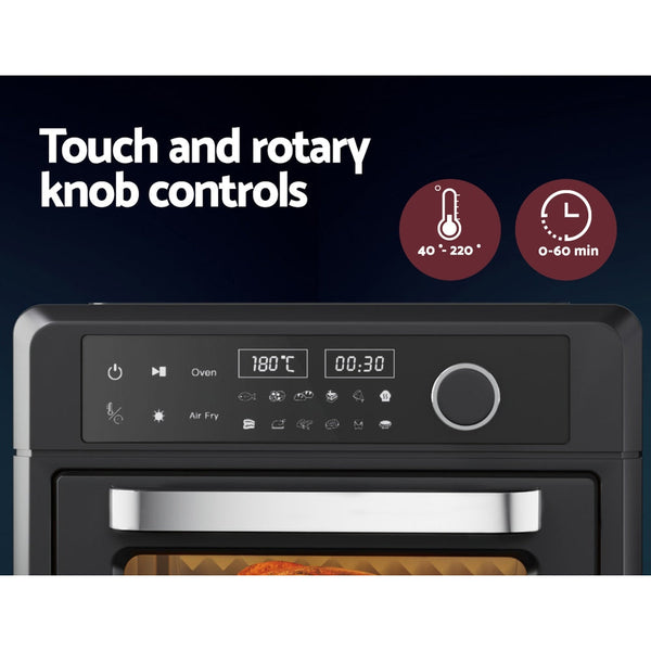 Devanti Air Fryer 20L LCD Fryers Oven Devanti