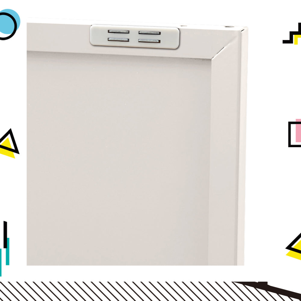 Artiss Buffet Sideboard Metal Cabinet - BASE White Awezingly