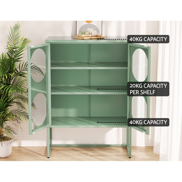 Artiss Buffet Sideboard Metal Cabinet - ELLA Green ArtissIn
