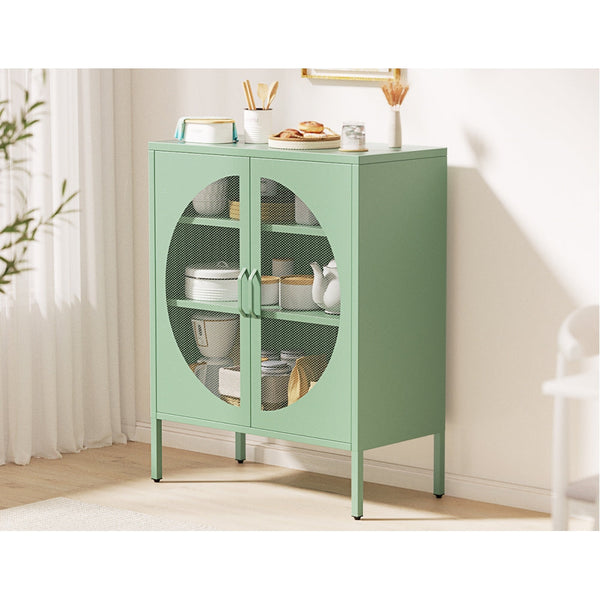 Artiss Buffet Sideboard Metal Cabinet - ELSA Green ArtissIn