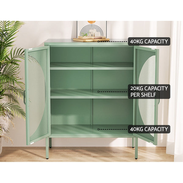 Artiss Buffet Sideboard Metal Cabinet - ELSA Green ArtissIn