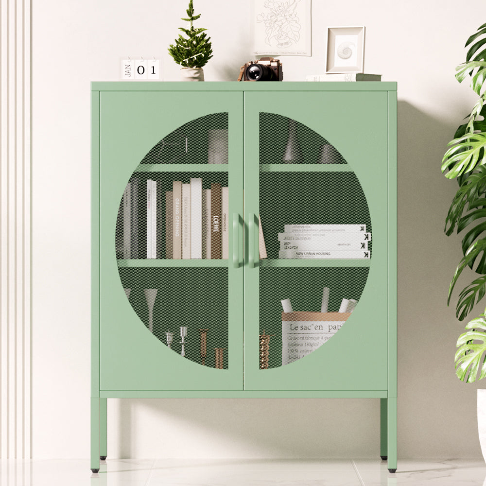 Artiss Buffet Sideboard Metal Cabinet - ELSA Green ArtissIn