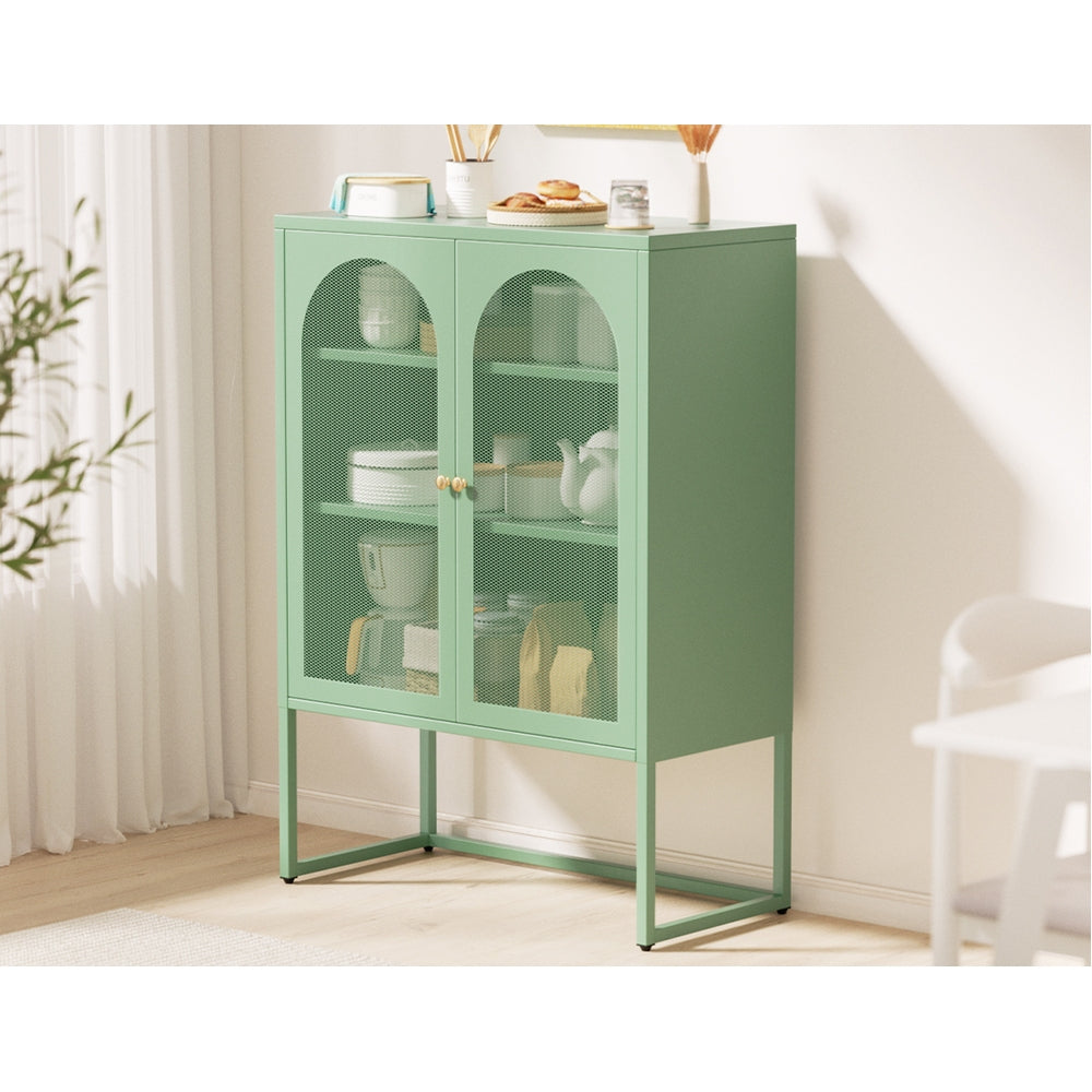 Artiss Buffet Sideboard Metal Cabinet - ELMA Green ArtissIn