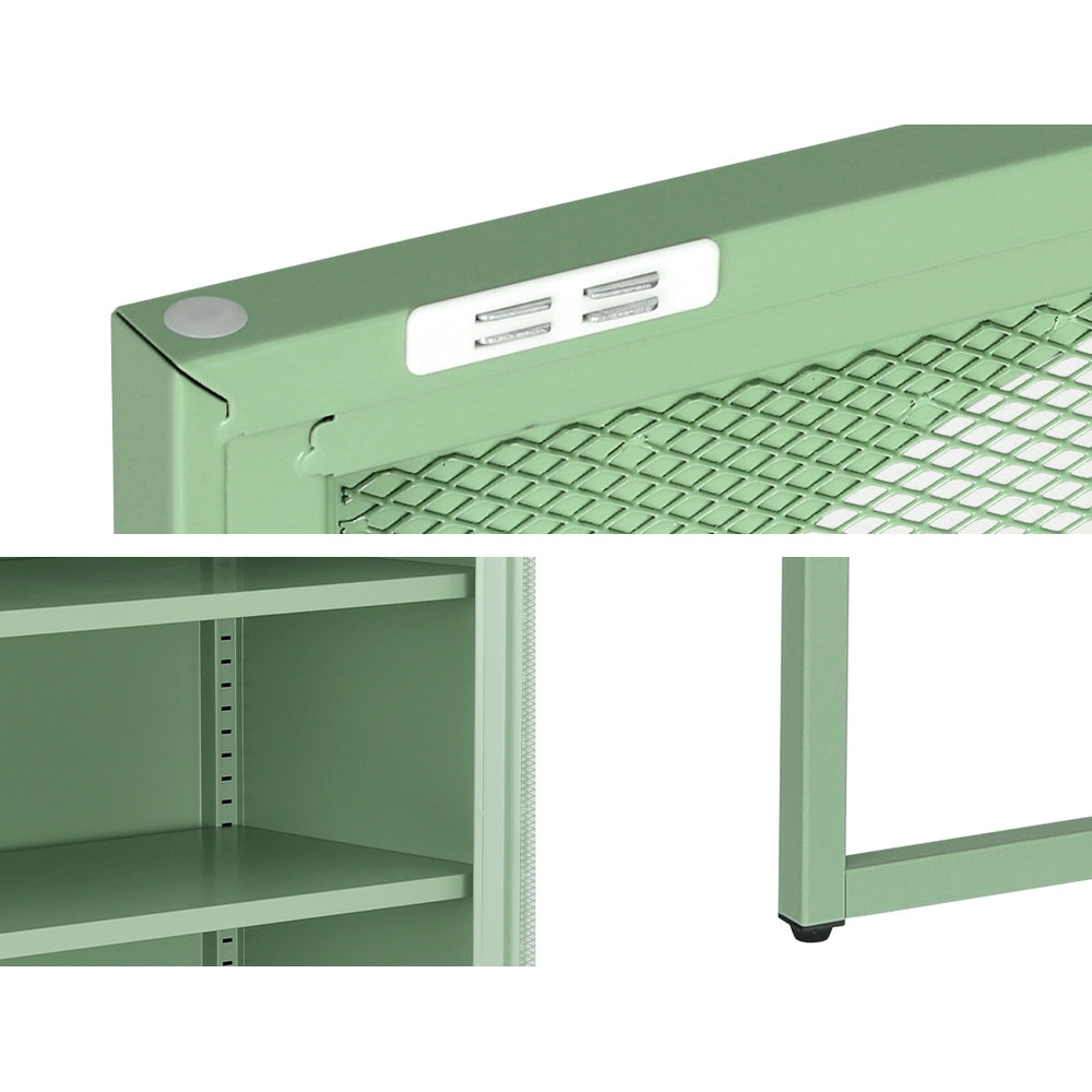 Artiss Buffet Sideboard Metal Cabinet - ELMA Green ArtissIn