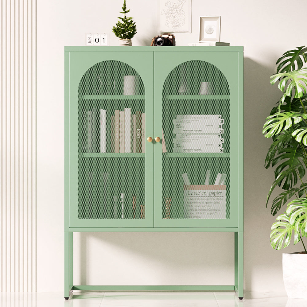 Artiss Buffet Sideboard Metal Cabinet - ELMA Green ArtissIn