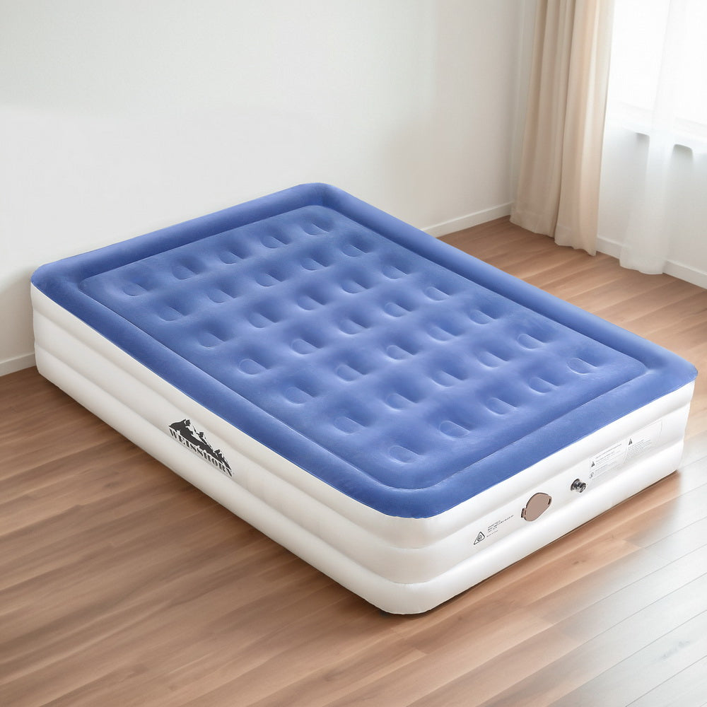 Weisshorn Air Mattress Queen Inflatable Bed 46cm Air bed Cube Does Not Apply