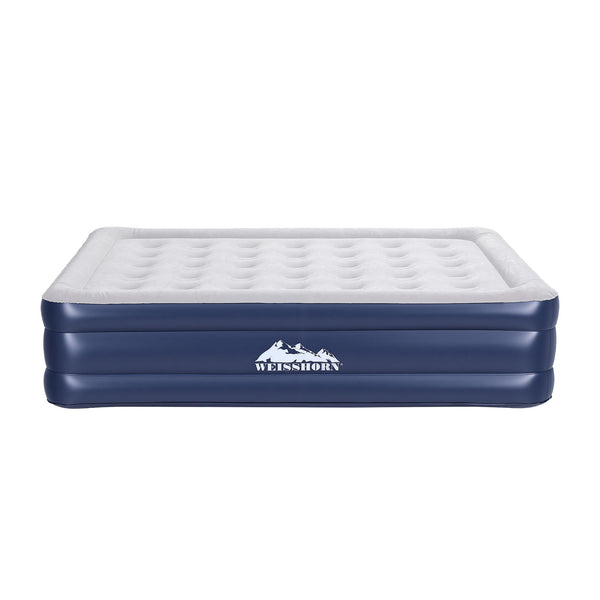 Weisshorn Air Mattress Queen Inflatable Bed 46cm Air bed Cube Awezingly