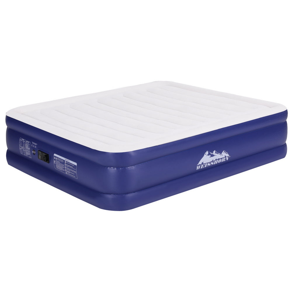 Weisshorn Air Mattress King Inflatable Bed Air bed 51cm Weisshorn