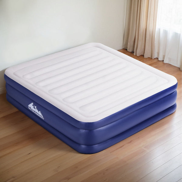 Weisshorn Air Mattress King Inflatable Bed Air bed 51cm Weisshorn