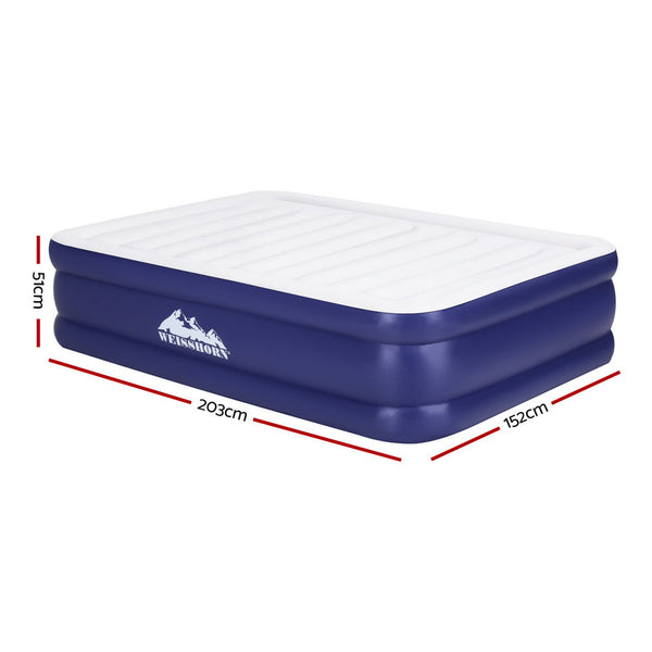 Weisshorn Air Mattress Queen Inflatable Bed Air bed 51cm Weisshorn