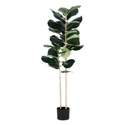 Artiss 150cm Artificial Fiddle Tree Faux Trees Indoor Decor Artificial Plants Lifelike Plant 1.5M