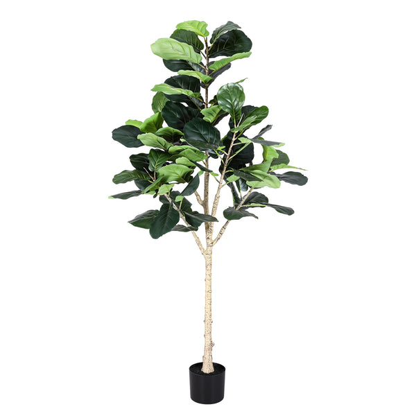 Artiss 180cm Artificial Fiddle Tree Faux Trees Indoor Decor Artificial Plants Lifelike Plant 1.8M Awezingly