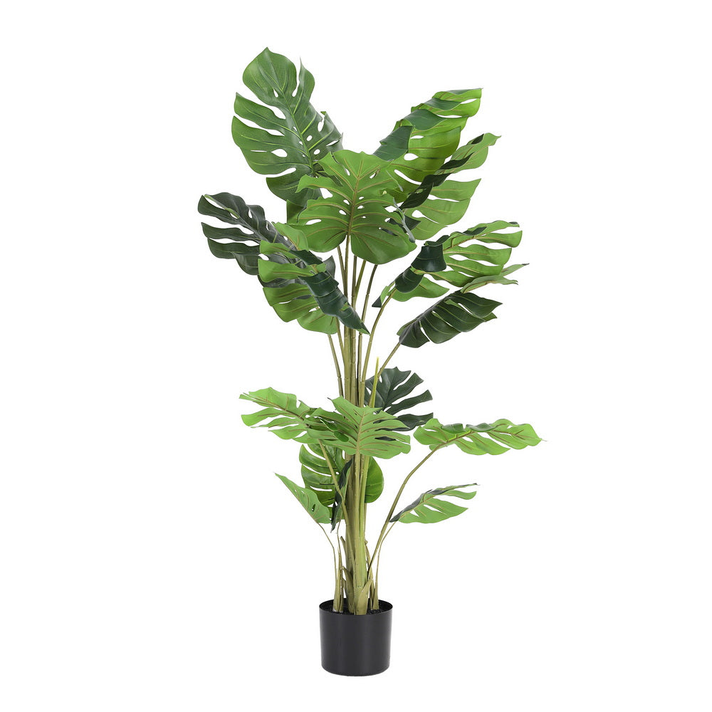 Artiss 140cm Artificial Monstera Tree Faux Trees Indoor Decor Artificial Plants Lifelike Plant 1.4M Artiss