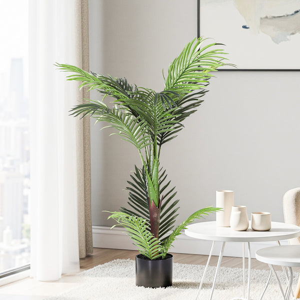 Artiss 100cm Artificial Palm Tree Faux Trees Indoor Decor Artificial Plants Lifelike Plant Artiss