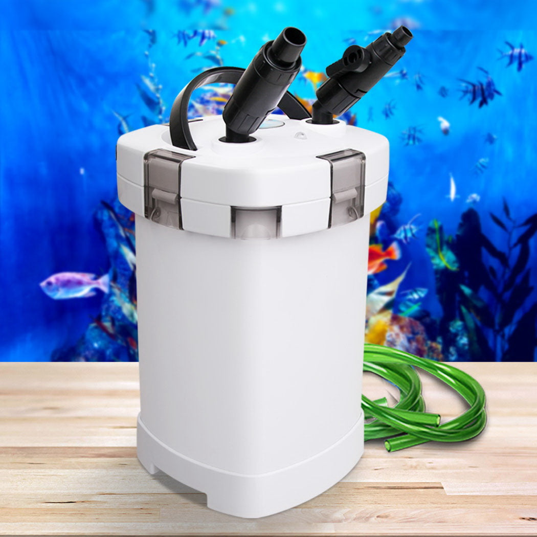 Giantz Aquarium Filter Fish Tank External Canister Water Pump 1250L/H Awezingly