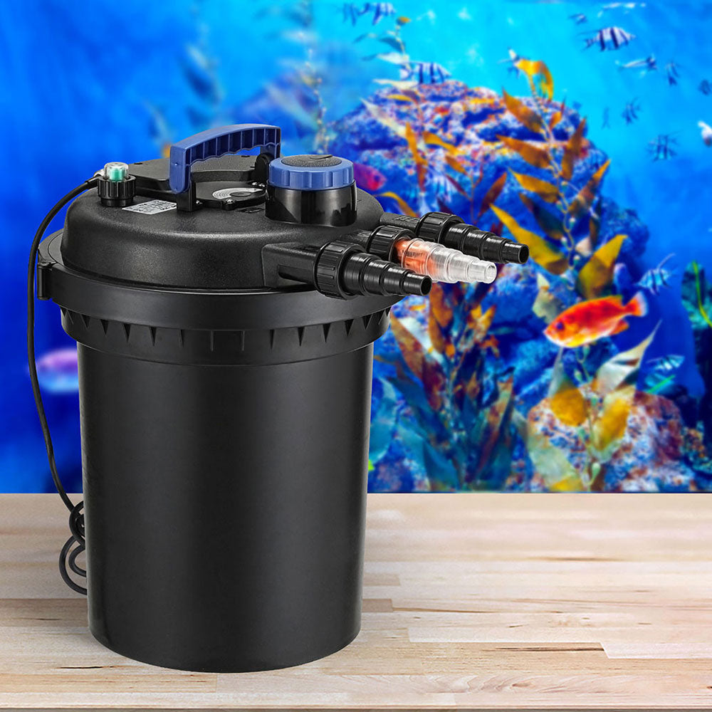 Giantz Aquarium Filter Fish Tank External Canister Water Pump 10000L/H Giselle Bedding
