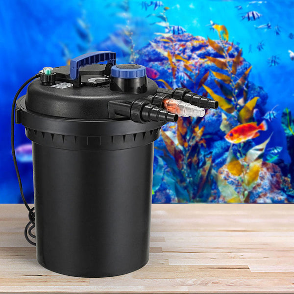 Giantz Aquarium Filter Fish Tank External Canister Water Pump 10000L/H Giselle Bedding