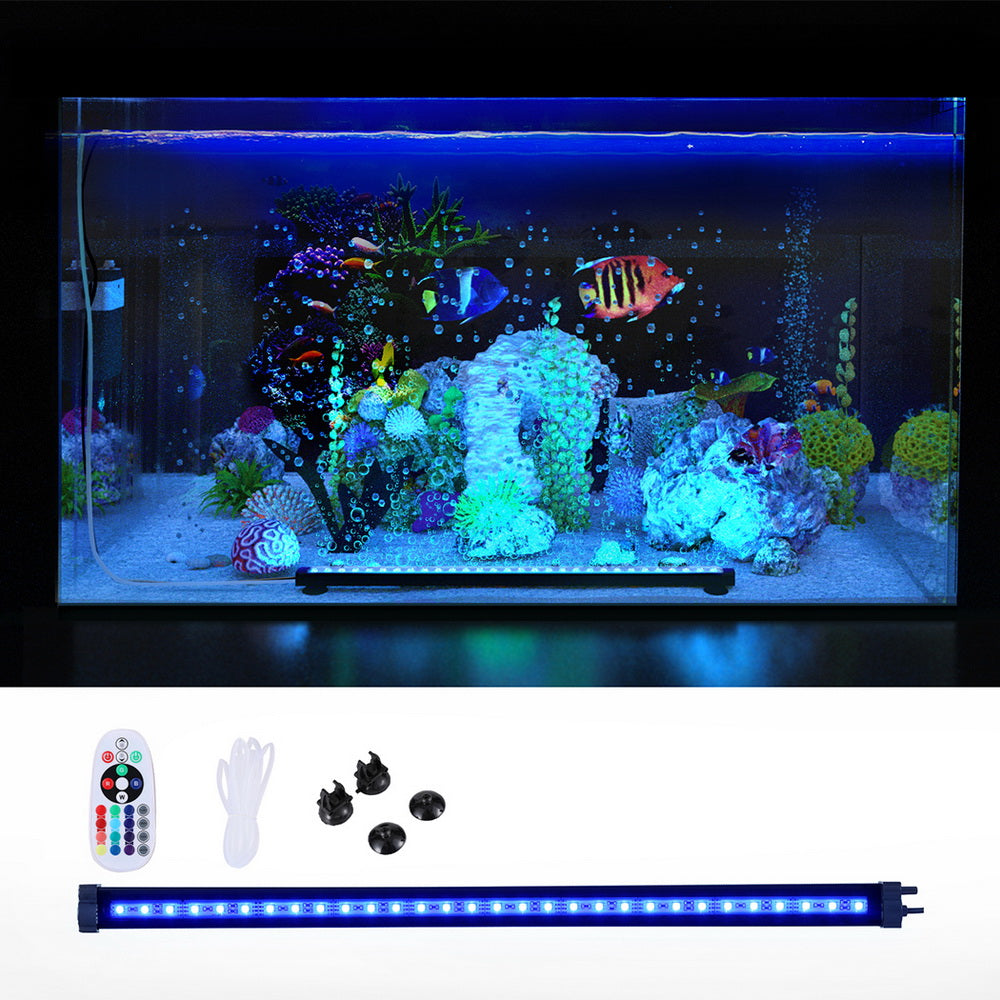 i.Pet Aquarium Light Submersible 52CM Air Bubble LED Light i.Pet