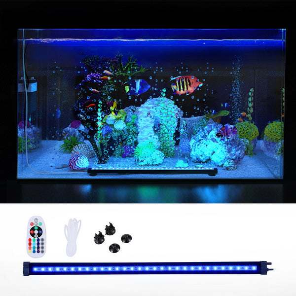 i.Pet Aquarium Light Submersible 52CM Air Bubble LED Light i.Pet