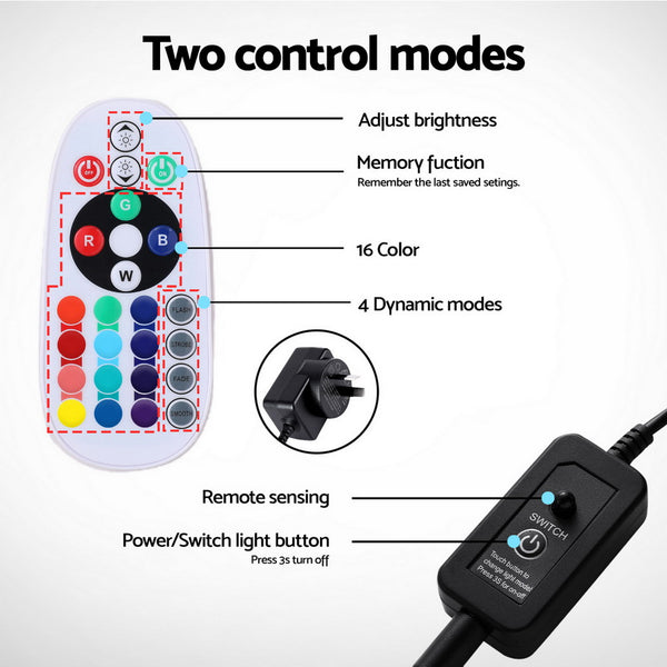 i.Pet Aquarium Light Submersible 67CM Air Bubble LED Light i.Pet