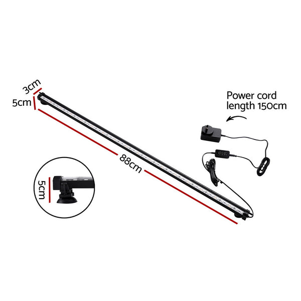 i.Pet Aquarium Light Submersible 88CM Air Bubble LED Light i.Pet